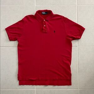 Ralph Lauren Vibrant Red Polo Shirt